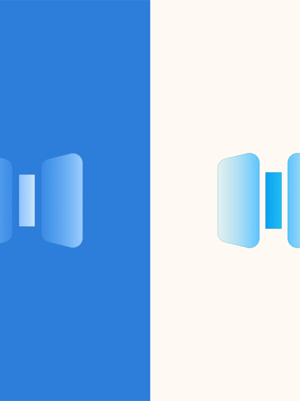 Two colors icons video editing transitions
