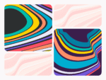 combining-waves-and-gradients-ai Selecting and customizing colors for a colored wavy background in Adobe Illustrator