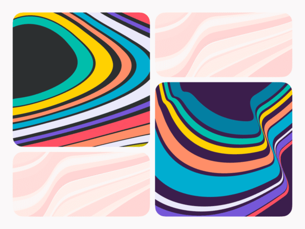 combining-waves-and-gradients-ai Selecting and customizing colors for a colored wavy background in Adobe Illustrator